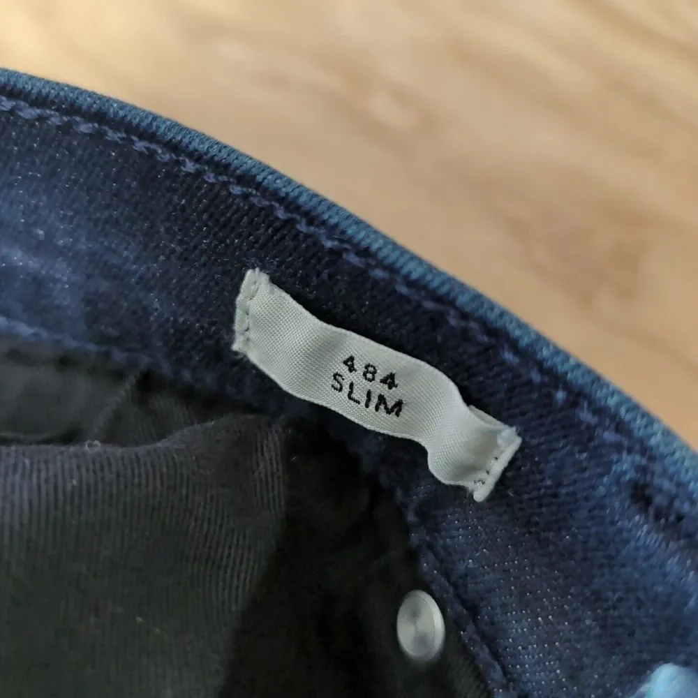 J. Crew 484 Slim Denim Jeans Men's Size W33